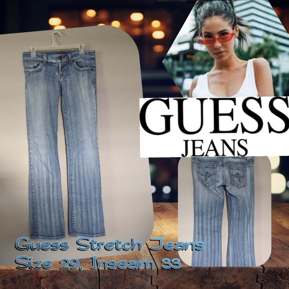 Guess Stretch ** Slimming ** Jeans 29 Inseam*33"
